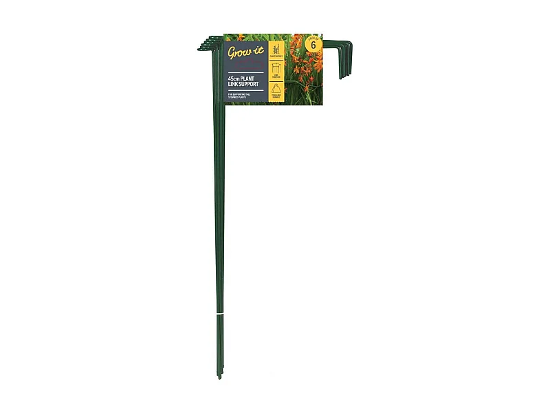 Rankhilfe aus Stahl 45 cm (6er-Pack)