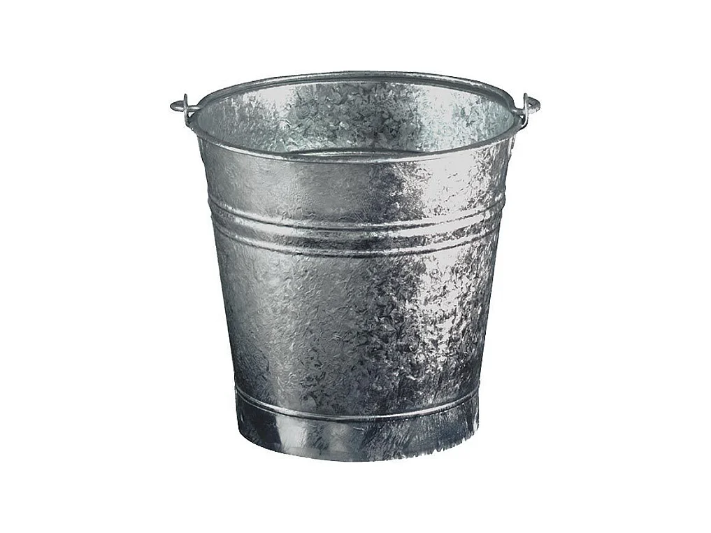 Seau en acier galvanisé 9 litres