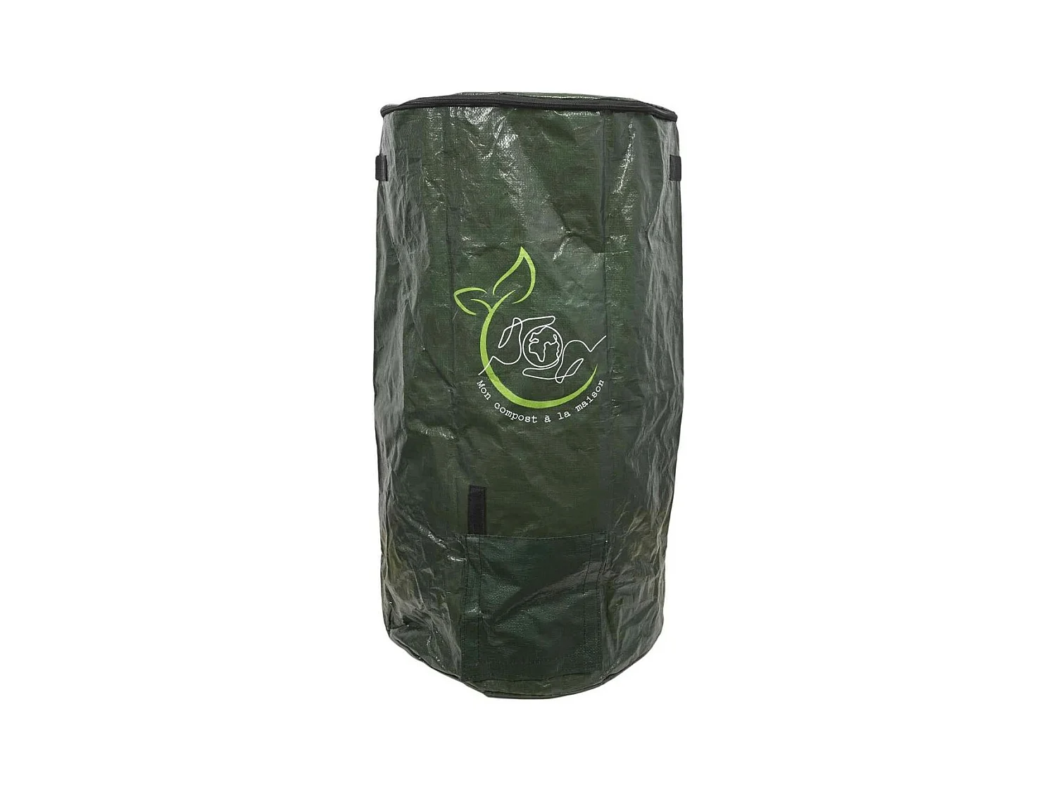 Sac De Compost Pour Jardin 127l Vert