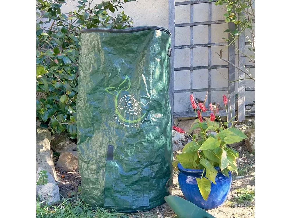 Sac De Compost Pour Jardin 127l Vert