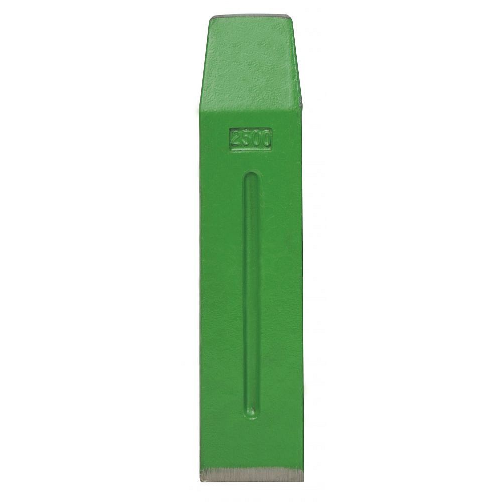Coin éclateur Ochsenkopf Ox 41-1000 En Aluminium Ovale - Pour Fendre Du Bois, Forme élargie, Antidérapant