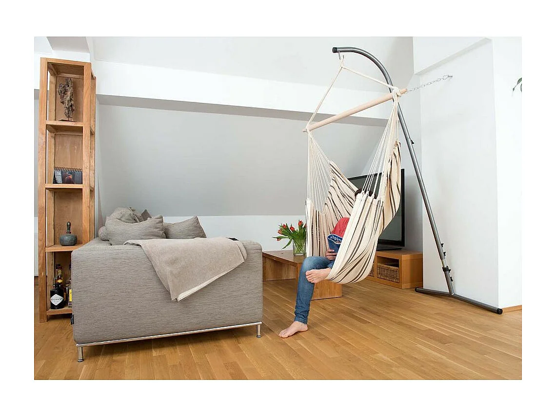 Fauteuil suspendu en coton brésilien Brasil