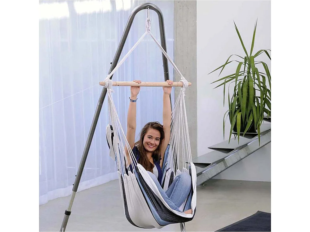 Fauteuil suspendu en coton et polyester Havanna