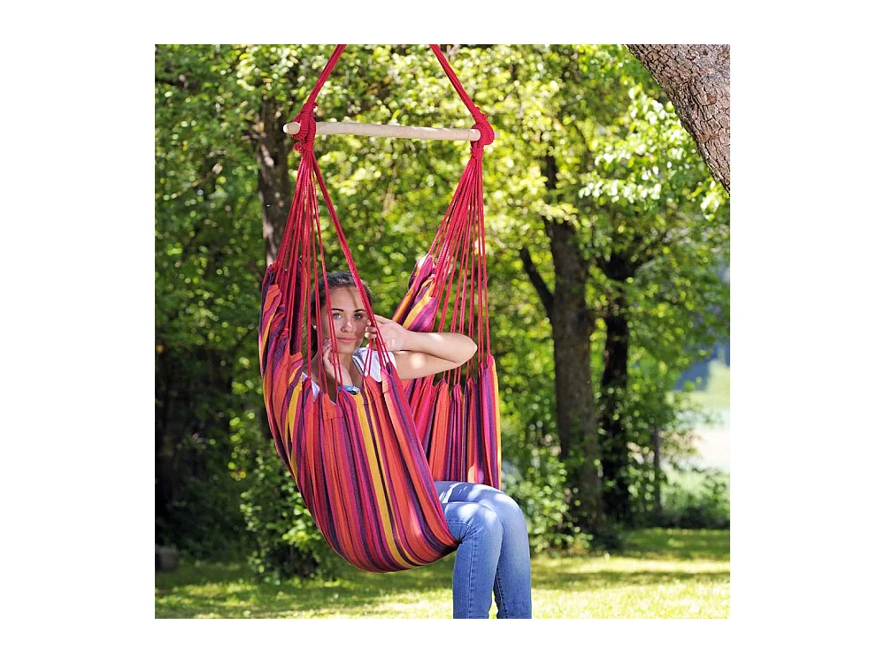 Fauteuil suspendu en coton et polyester Relax