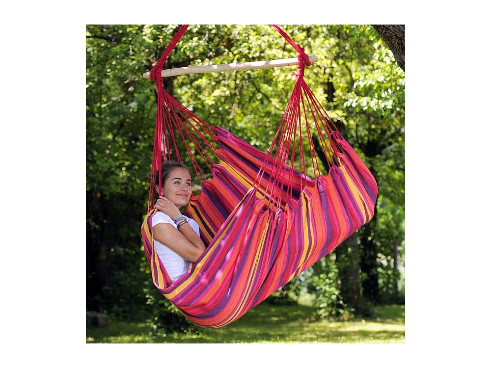 Fauteuil suspendu en coton et polyester Relax