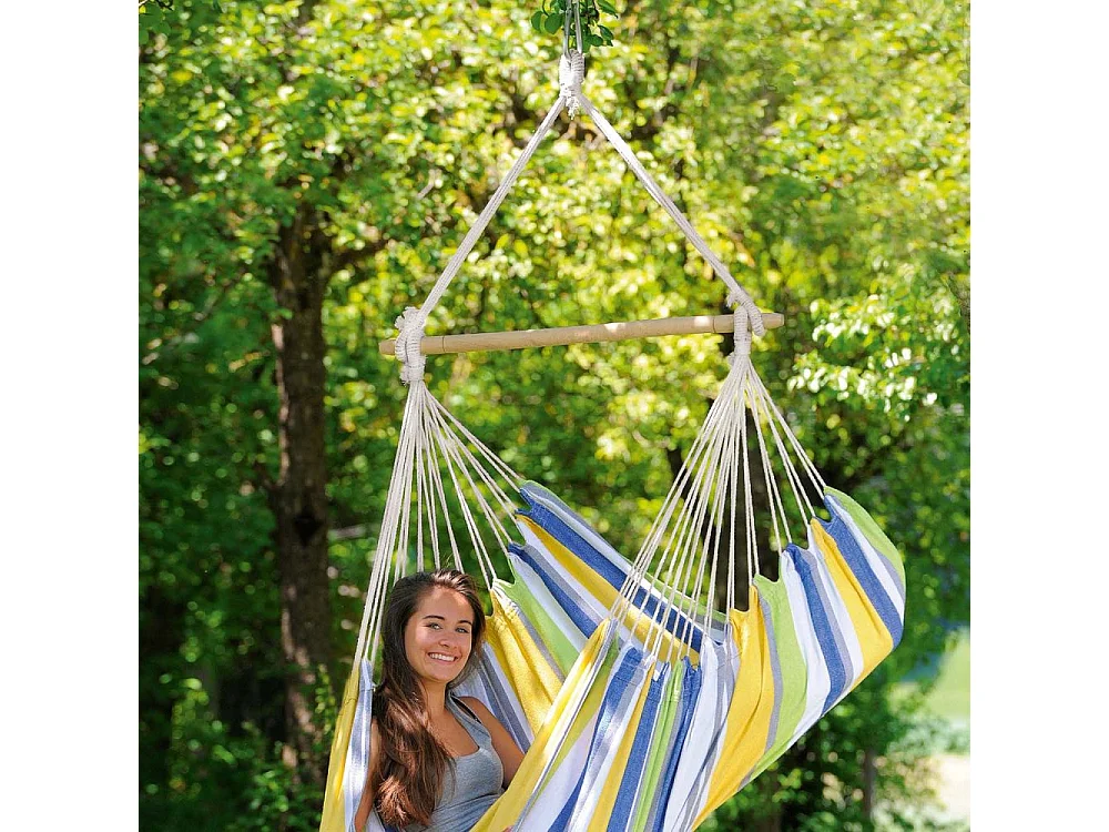 Fauteuil suspendu en coton et polyester Relax