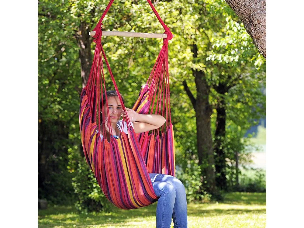 Fauteuil suspendu en coton et polyester Relax