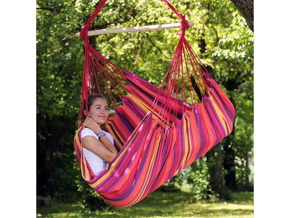 Fauteuil suspendu en coton et polyester Relax