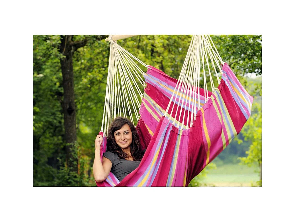 Fauteuil suspendu en coton brésilien Brasil