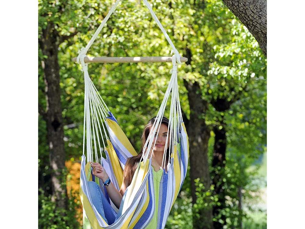 Fauteuil suspendu en coton et polyester Relax