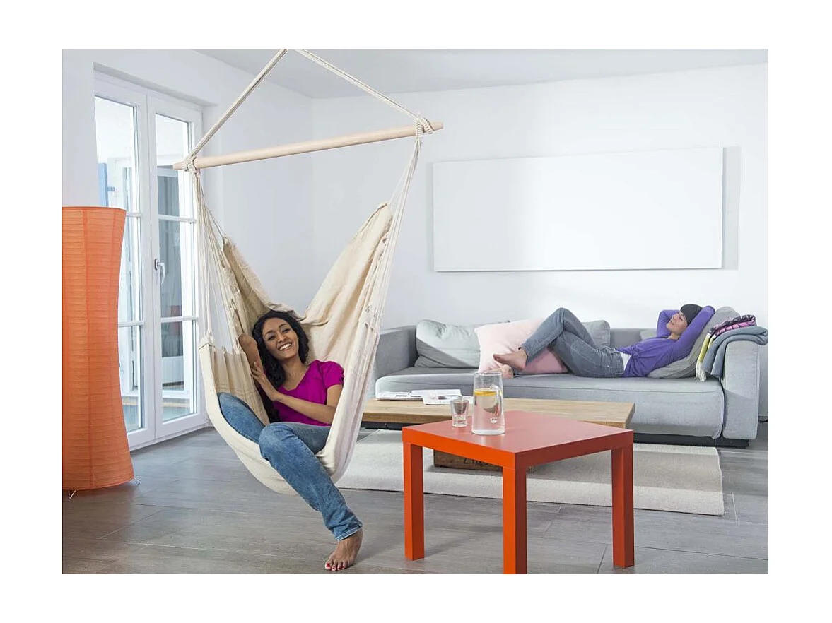 Fauteuil suspendu en coton brésilien Brasil