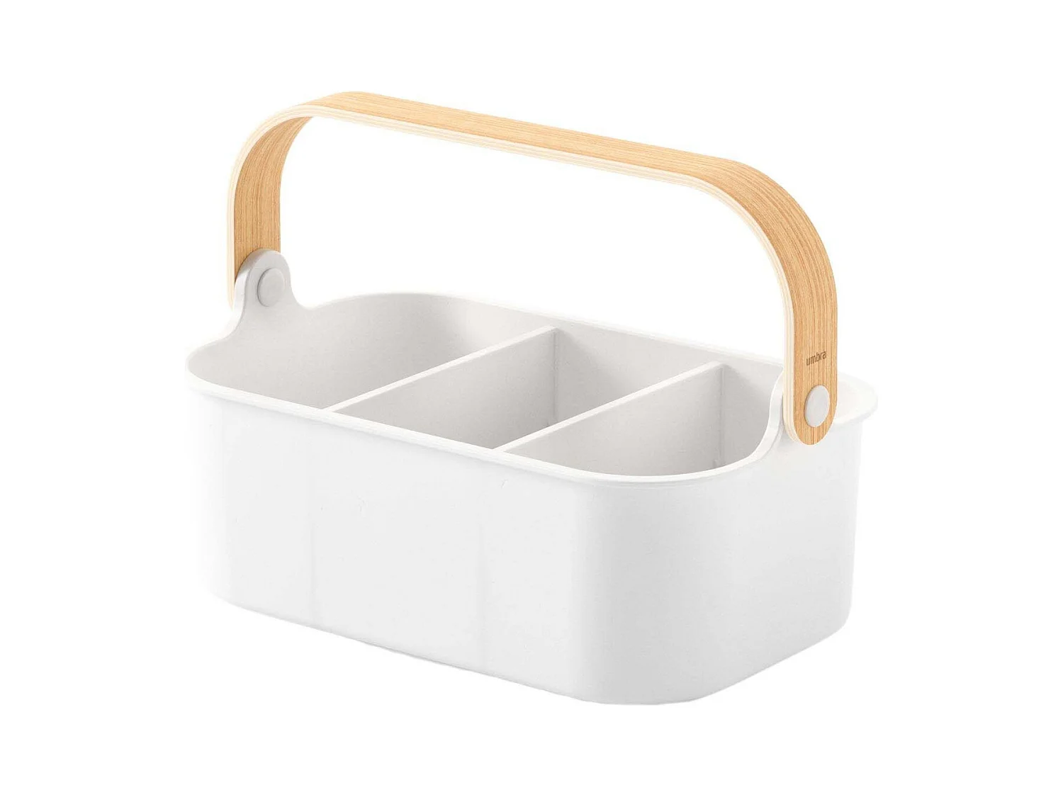 Bac de rangement avec poignée empilable Bellwood 28 x 17 x 12 cm