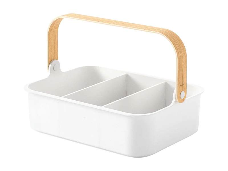 Bac de rangement avec poignée empilable Bellwood 35 x 26 x 13 cm