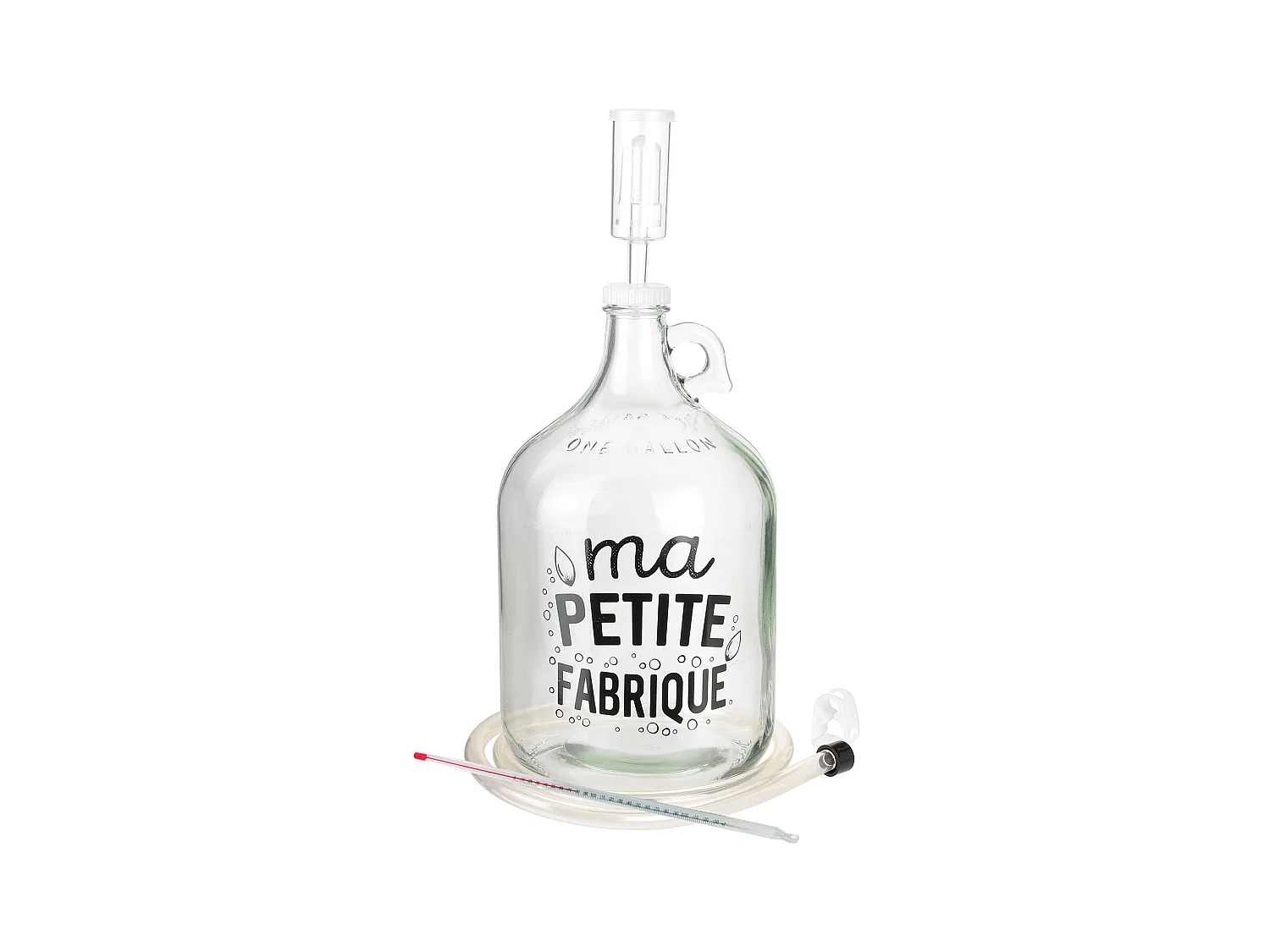 Fabrique A Biere Kit 3.7l Transparent, Noir