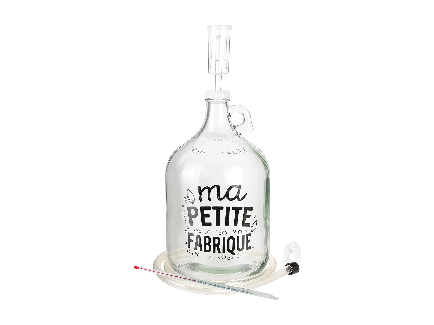Fabrique A Biere Kit 3.7l Transparent, Noir