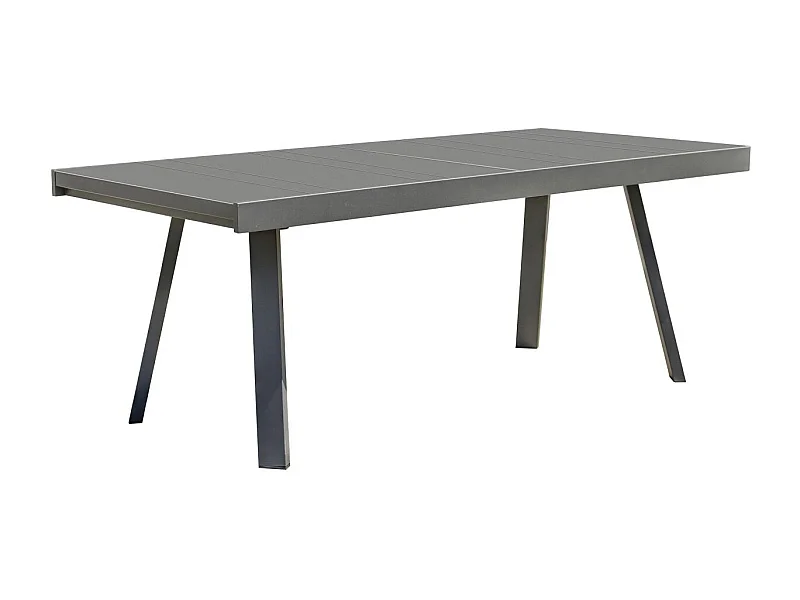 Table de Jardin Extensible "Stockholm" 200-300cm Gris Anthracite