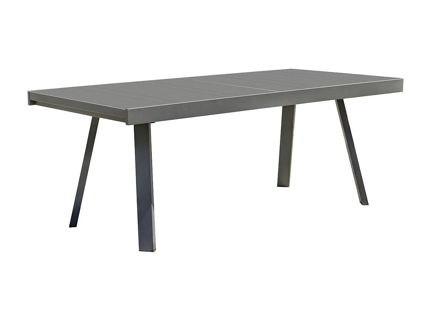 Table de Jardin Extensible "Stockholm" 200-300cm Gris Anthracite