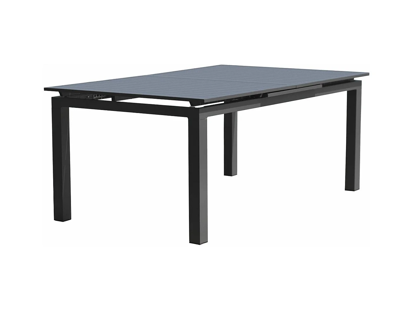 Table de jardin Extensible "Miami" 180-240cm Gris Anthracite