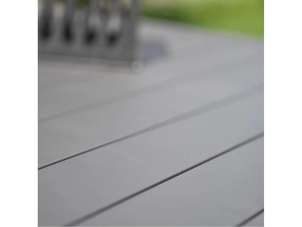 Table de jardin Extensible "Miami" 180-240cm Gris Anthracite