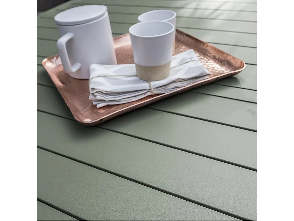 Table de jardin Extensible "Miami" 180-240cm Kaki