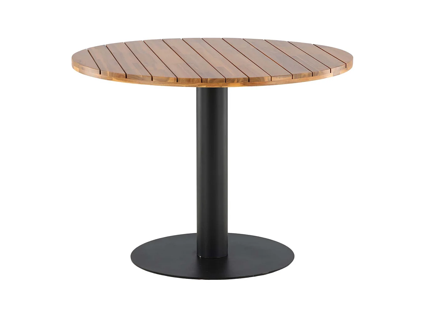 Table de Jardin en Bois "Cot" 100cm Naturel