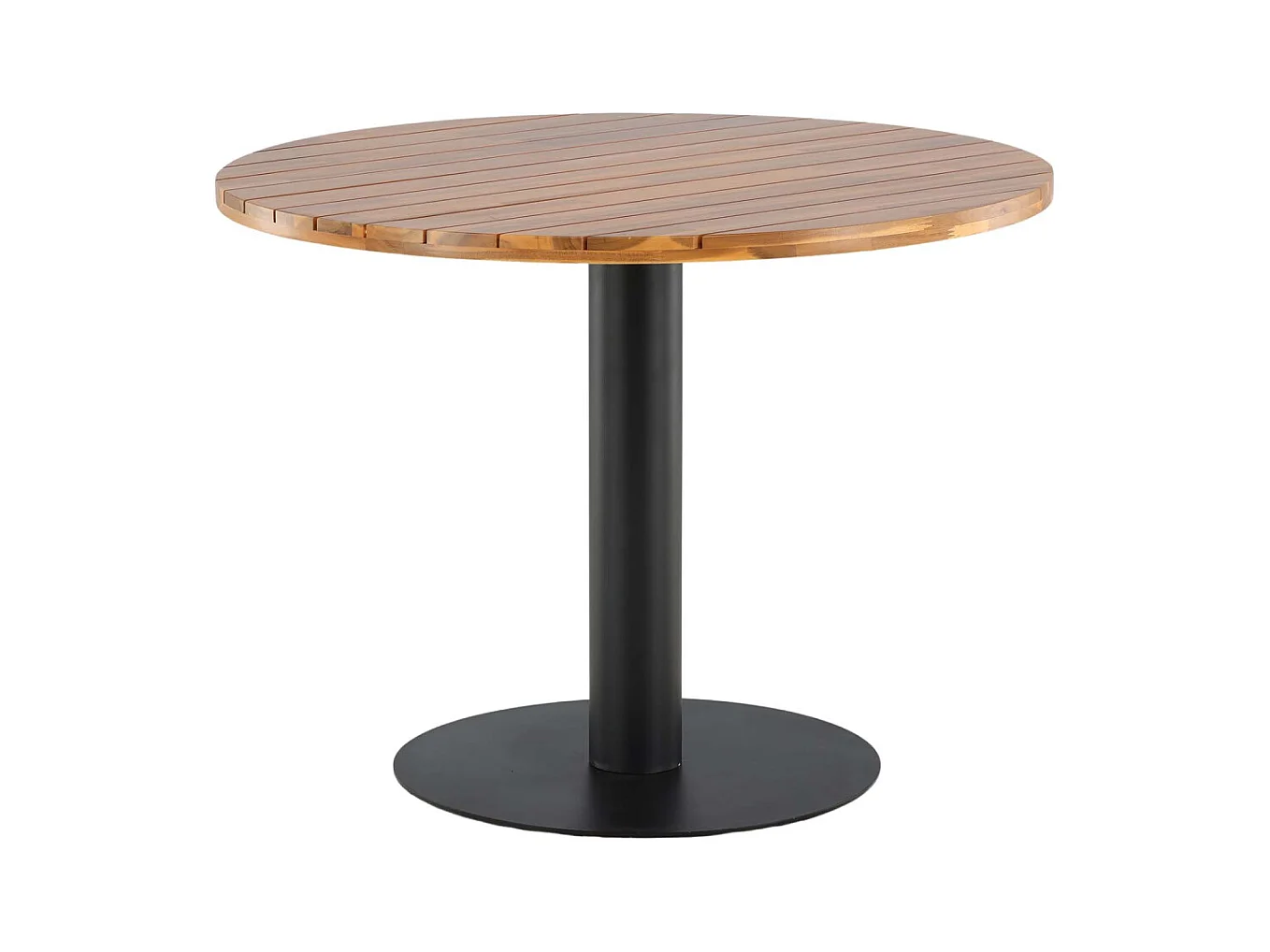 Table de Jardin en Bois "Cot" 100cm Naturel