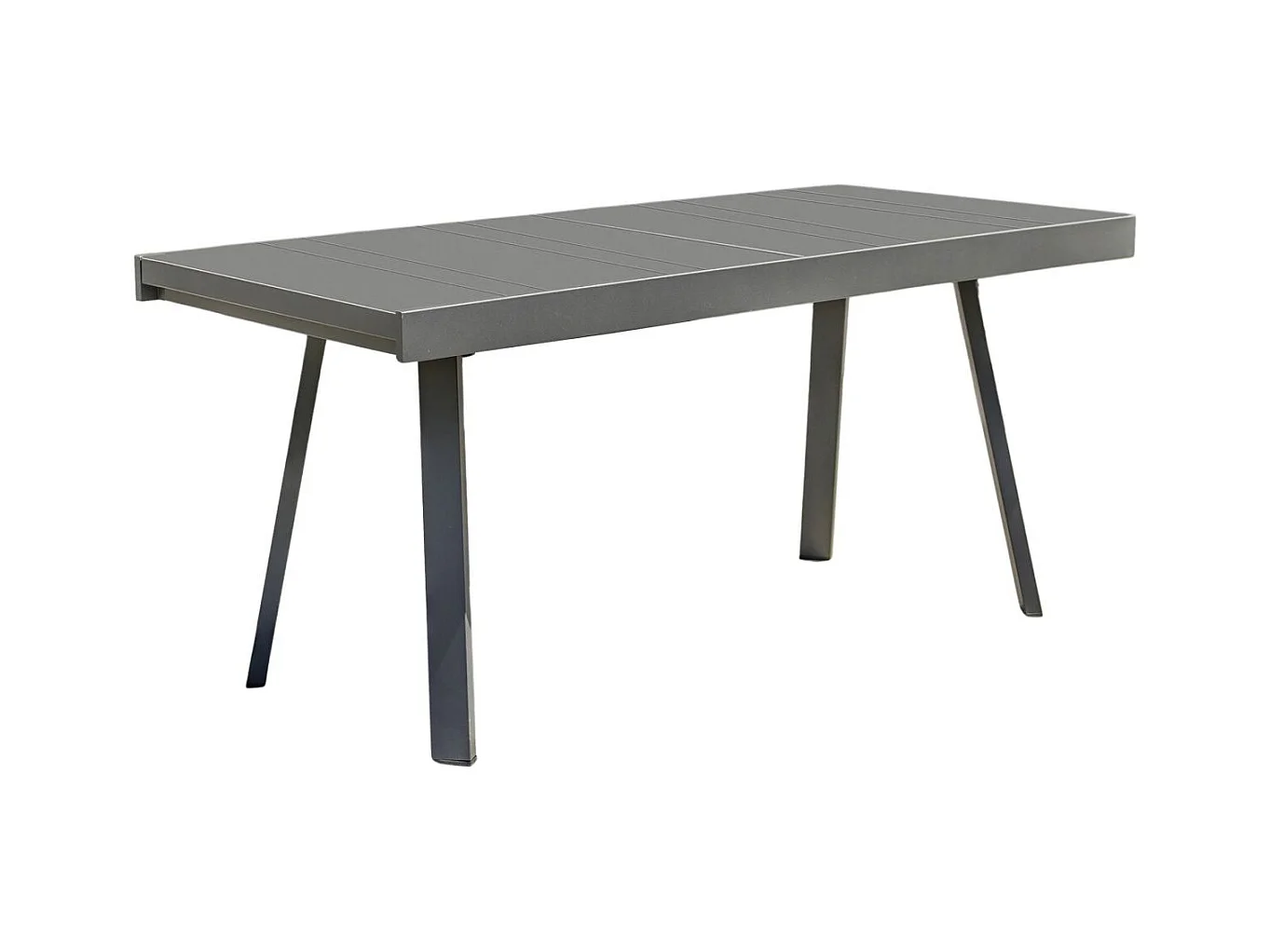 Table de Jardin Extensible "Stockholm" 150-225cm Gris Anthracite