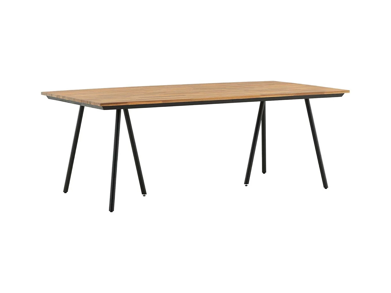 Table de Jardin en Bois "Chan" 200cm Naturel