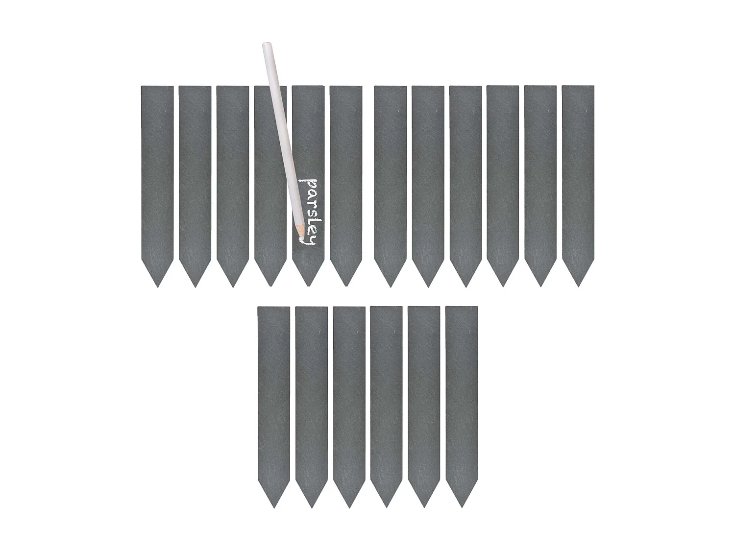 Etiquettes en ardoise (Lot de 18)