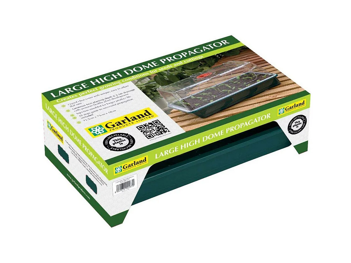 Grand plateau en plastique de semis