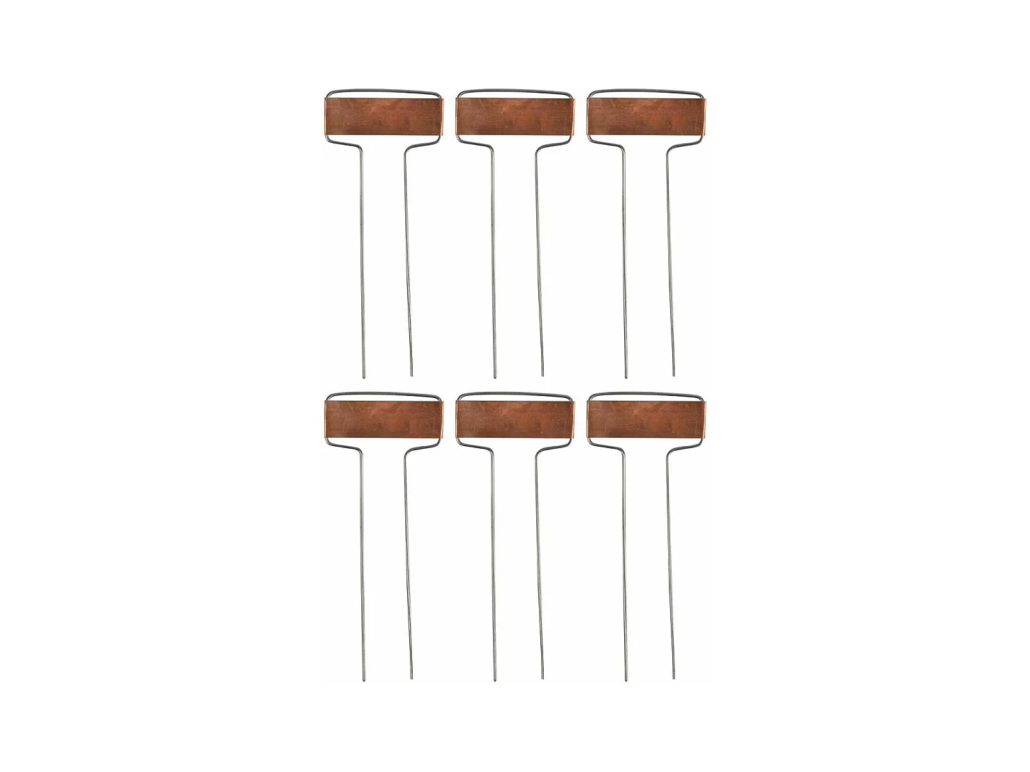 Etiquettes à plantes en cuivre (Lot de 6)