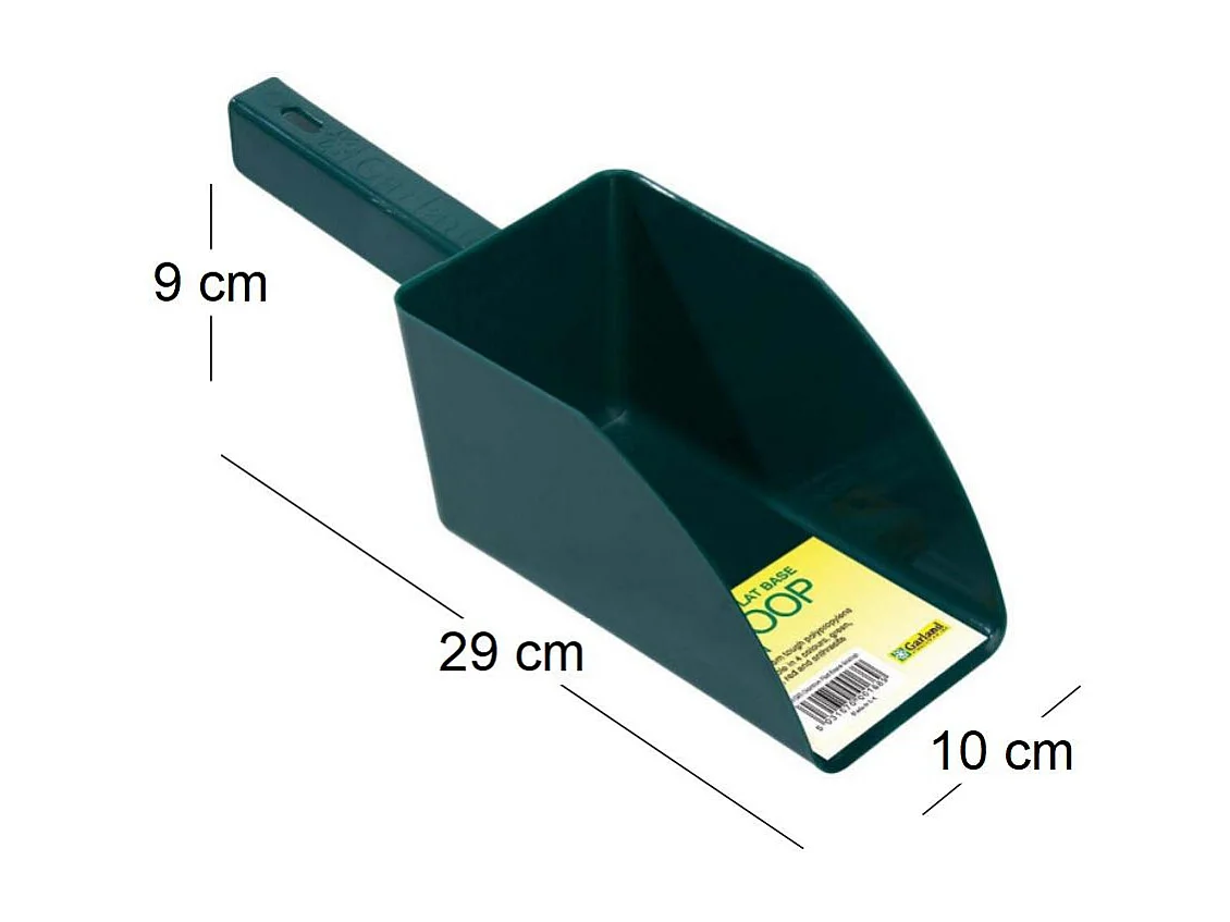 Pelle de rempotage plate en polypropylène