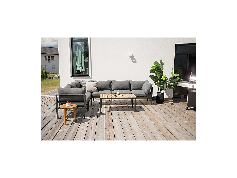 Brasilia tuin salontafel zwart, natuur.