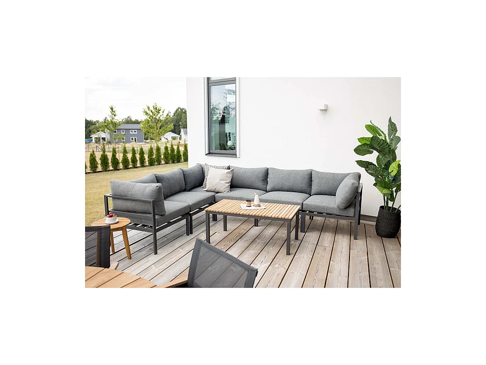 Brasilia tuin salontafel zwart, natuur.