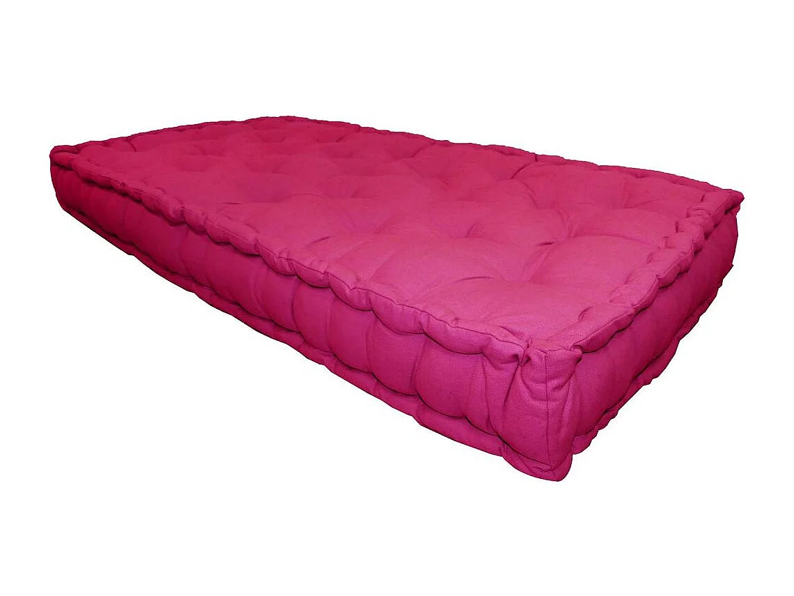 Palettenkissen aus farbiger Baumwolle 120 x 60 cm