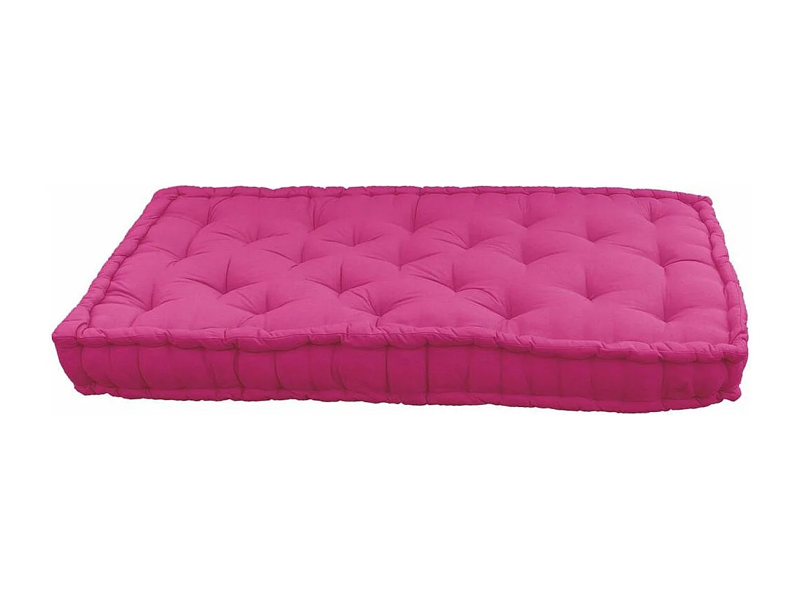 Palettenkissen aus farbiger Baumwolle 120 x 60 cm