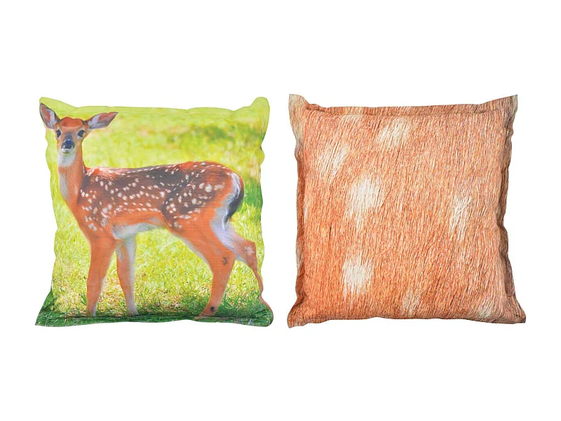 Coussin extérieur imperméable daim 59  x 59 x 13 cm