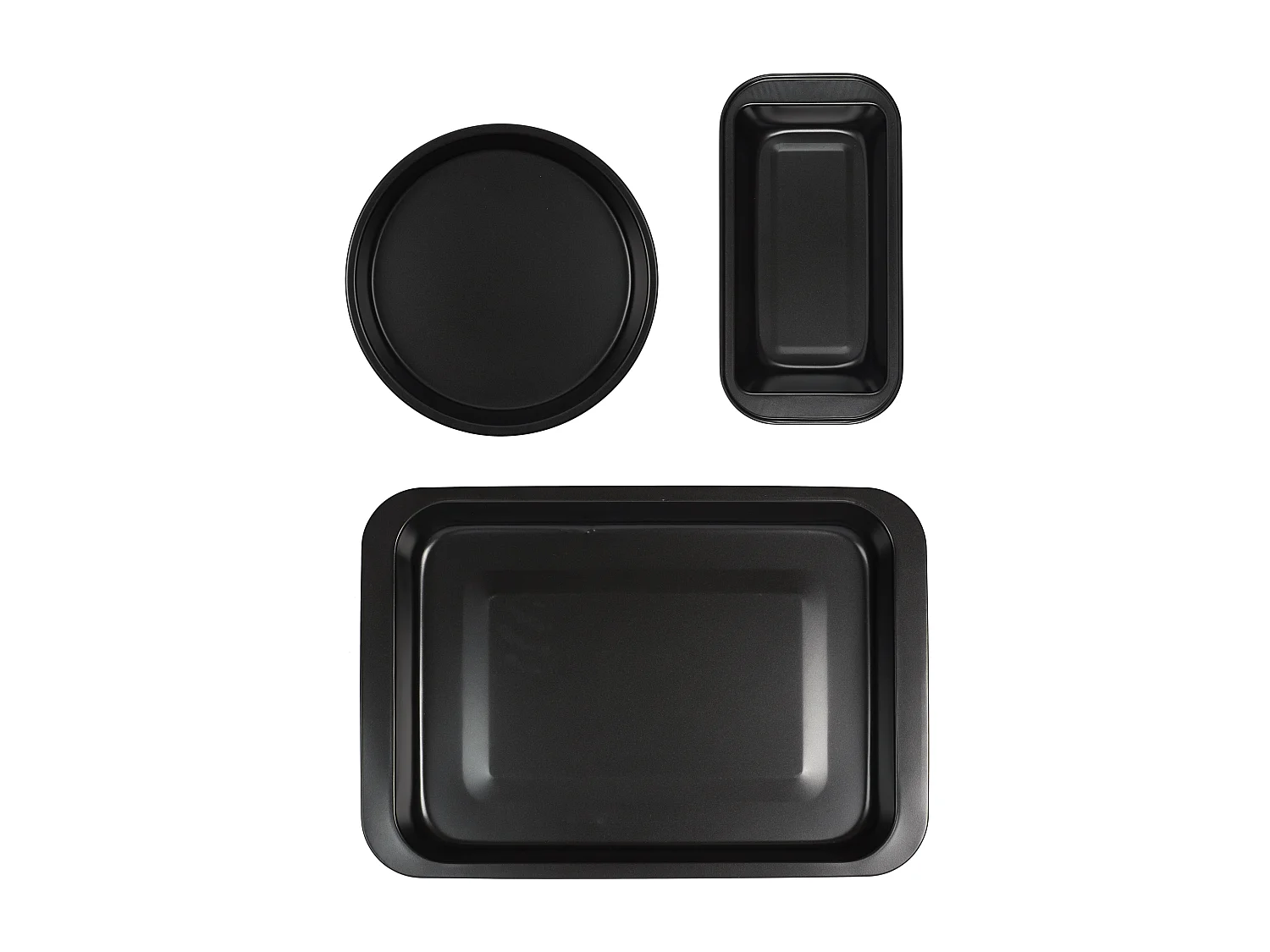 Coffret Patisserie 3 Moules Carbon Steel Noir