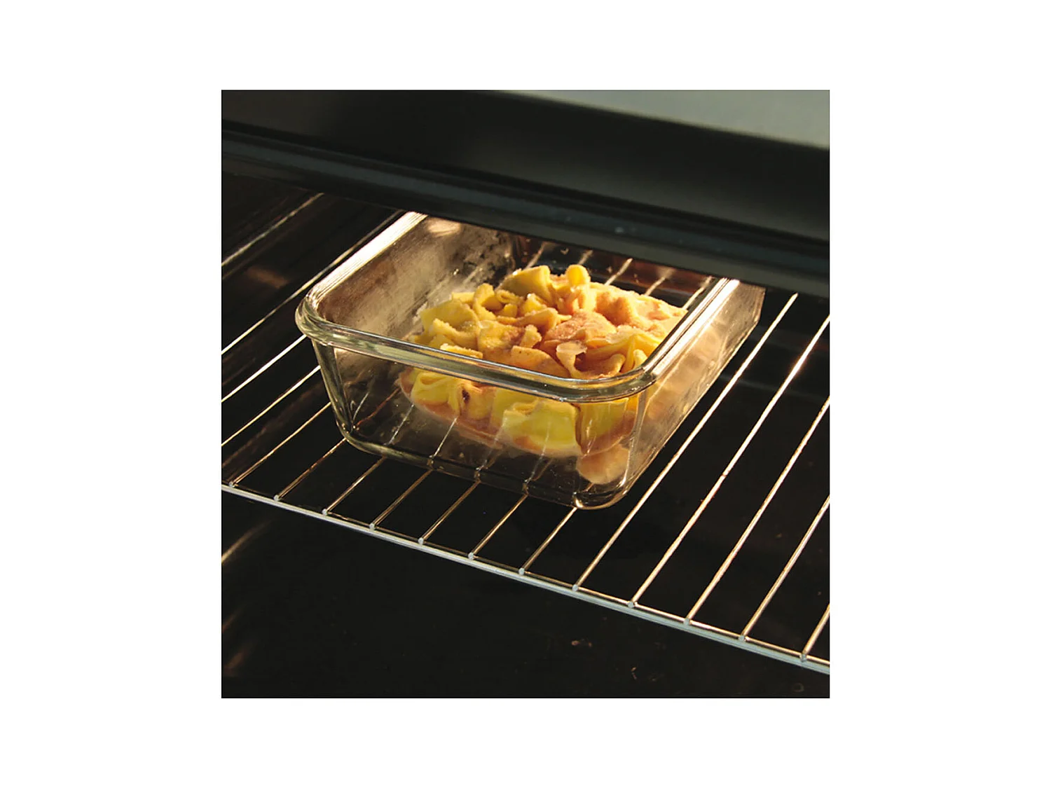 Platos de cristal para hornear con tapas herméticas (Juego de 3)