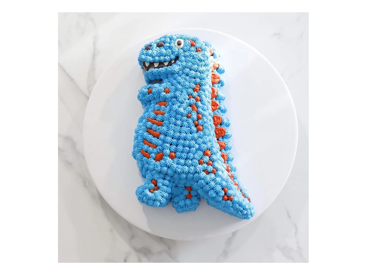 Moule A Gateau Dinosaure Bleu