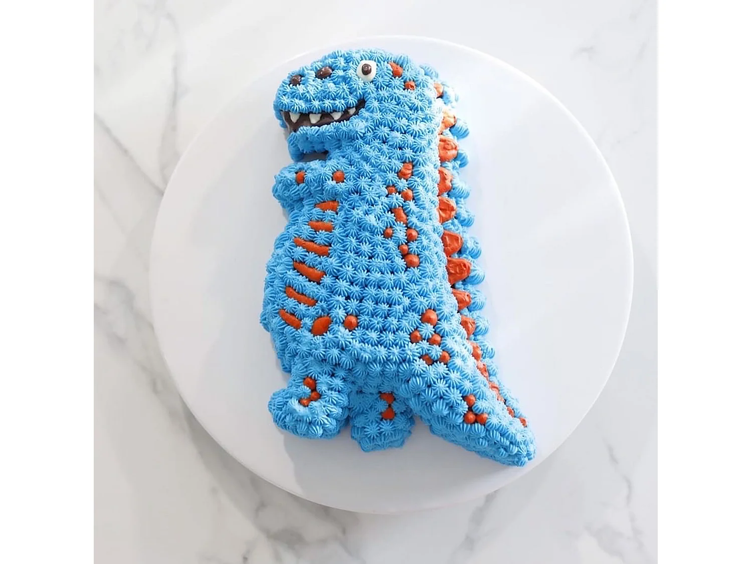 Kuchenform aus Silikon "Dinosaure"