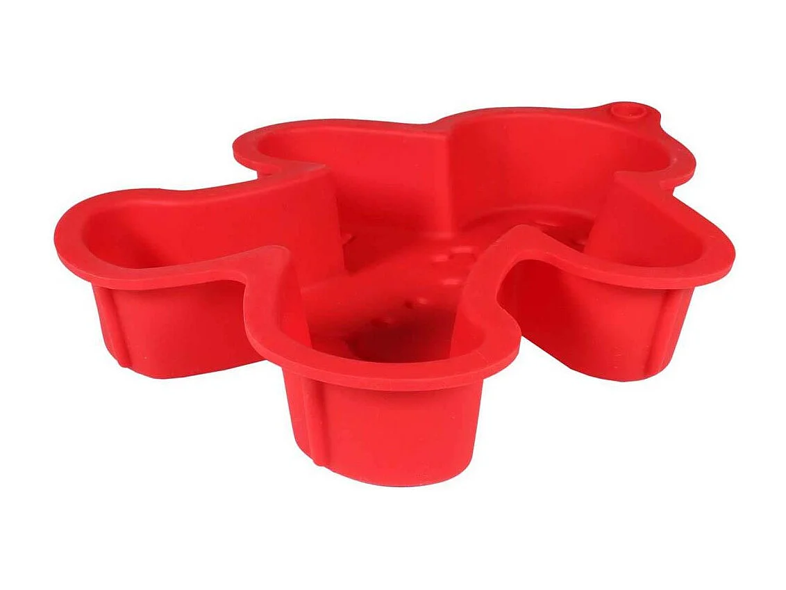 Moule à gateau en silicone Bonhomme pain d'épices