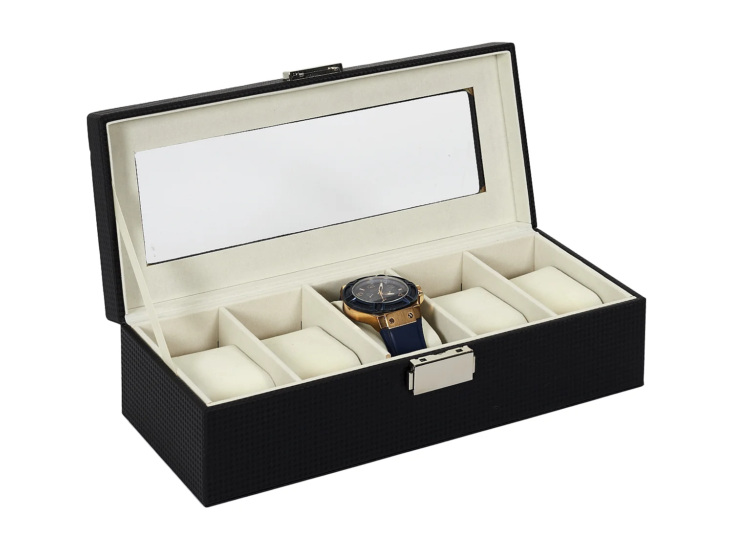 Boite 5 Montres Noir