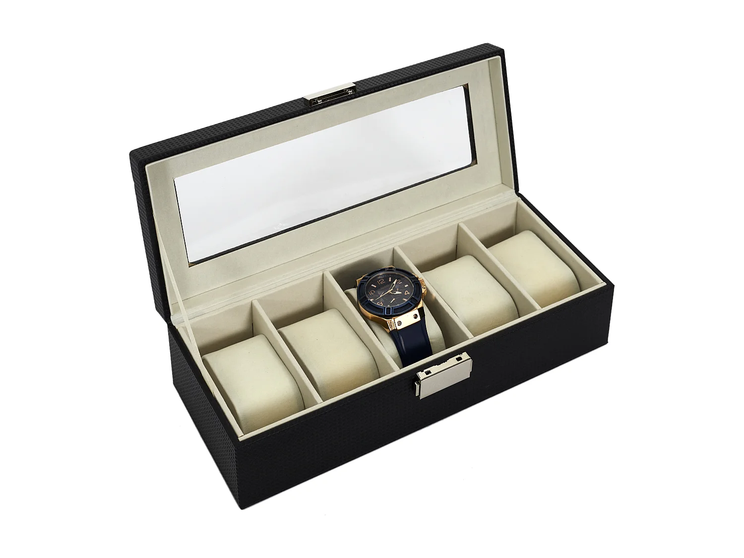 Boite 5 Montres Noir