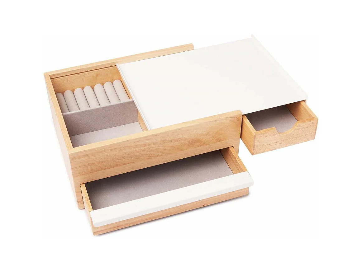 Boite à bijoux tiroir secret Stowit