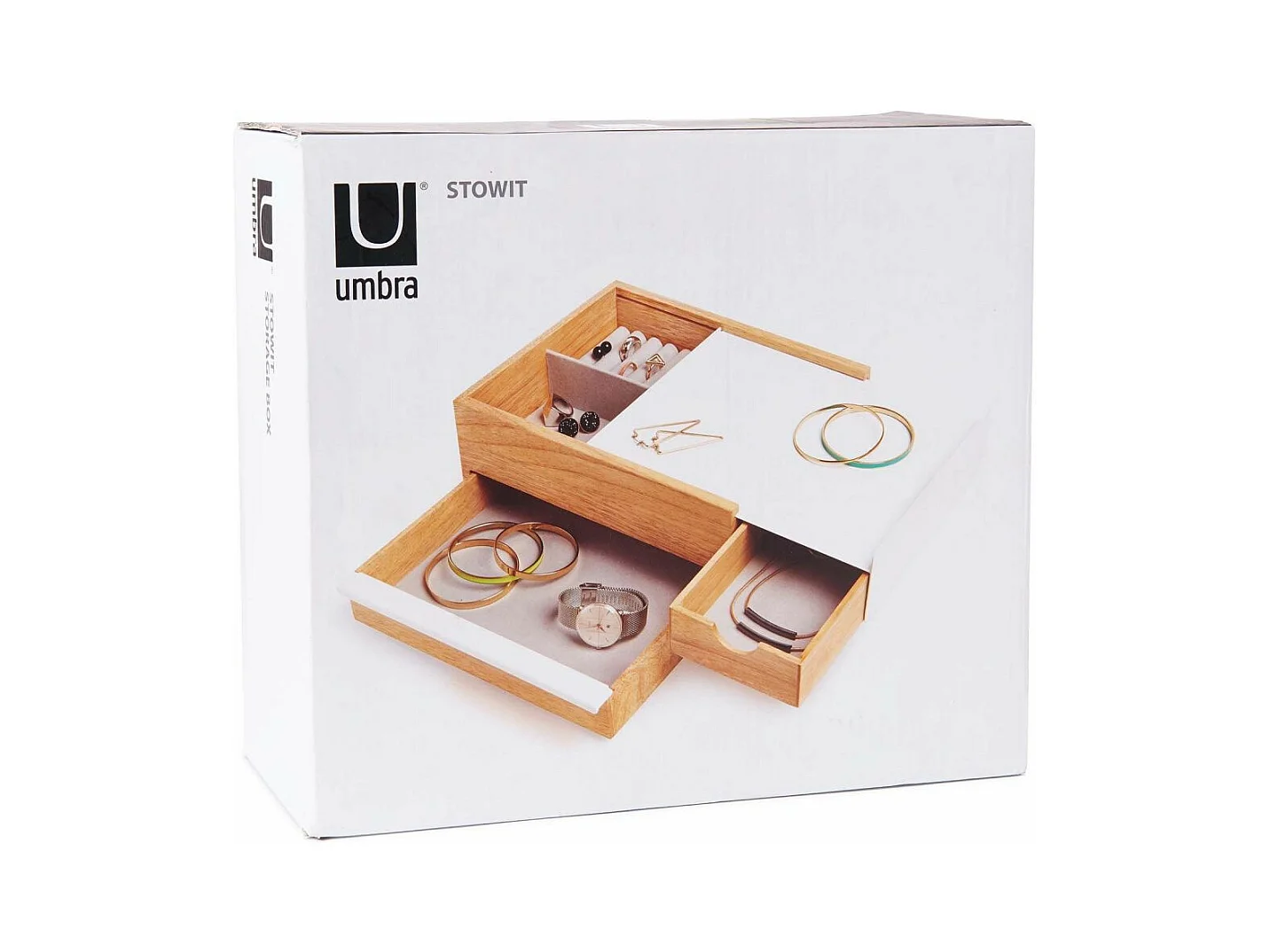 Boite à bijoux tiroir secret Stowit