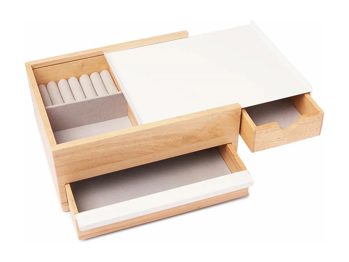 Boite à bijoux tiroir secret Stowit