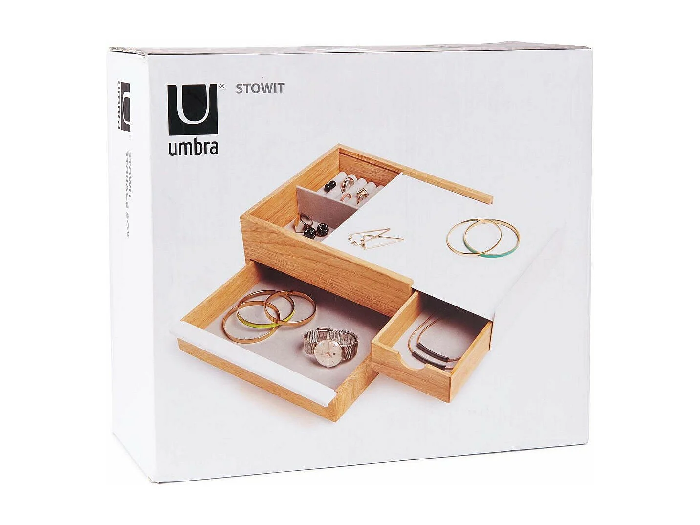 Boite à bijoux tiroir secret Stowit