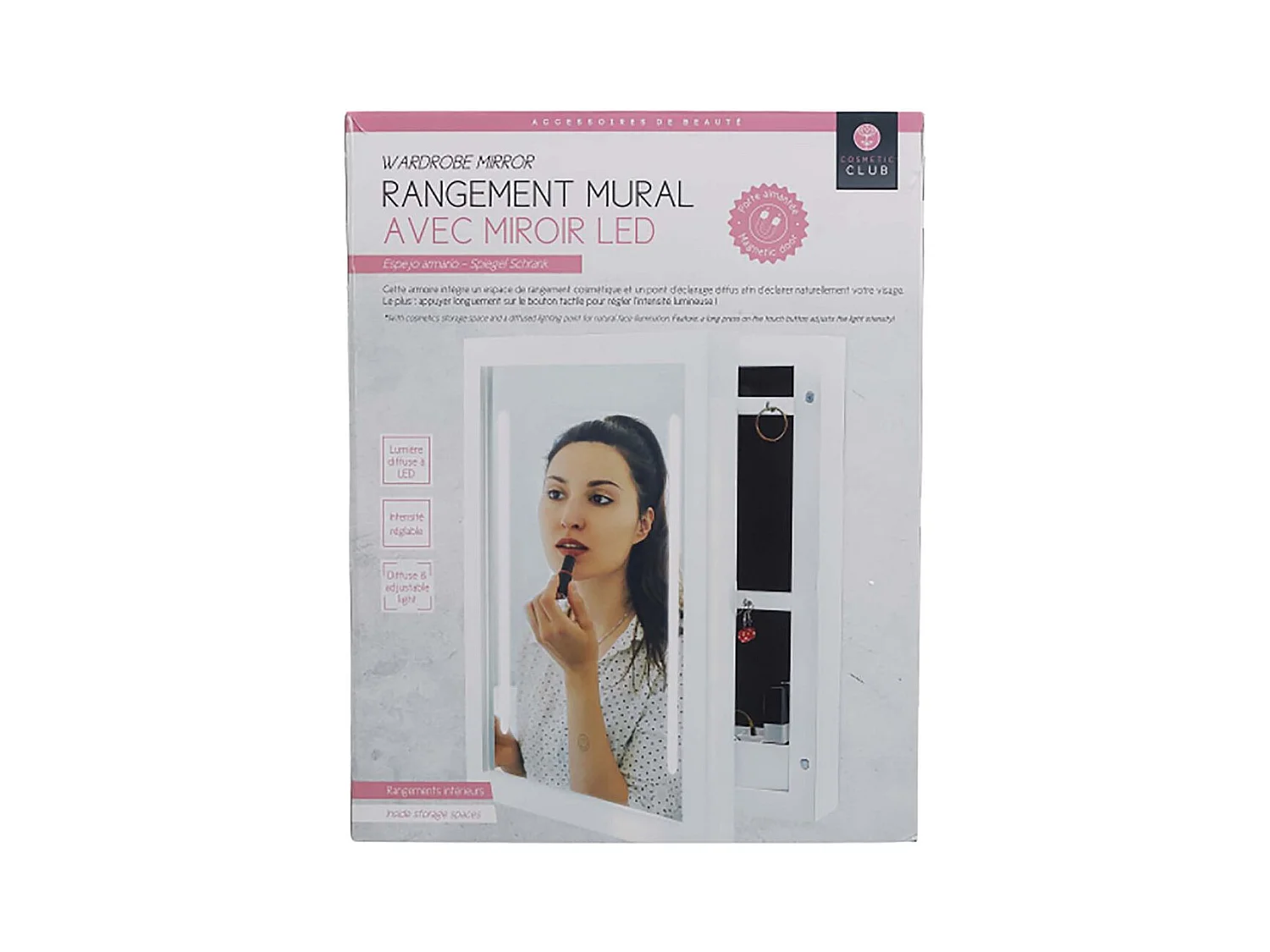 MIROIR AMOIRE LED M4