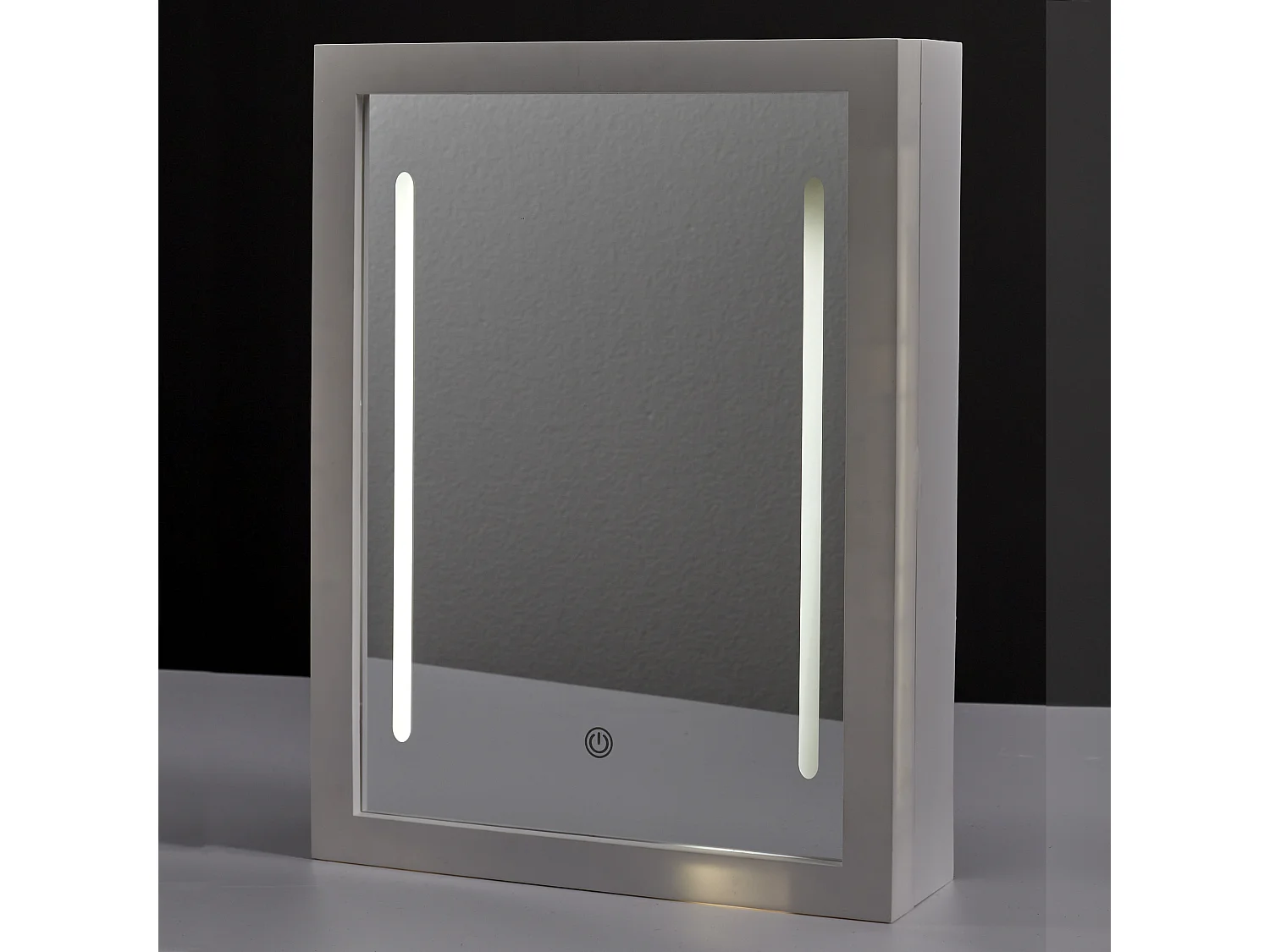 Joyero de pared con espejo de Led integrado